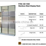 DIY Stainless Steel Wall Mounted Clothes Hanger Rack With MDF Back Panel thumbnail-2
