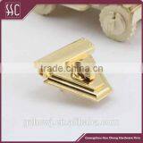 2014 Hot Sale Metal Lock for Bag, Turn Lock for Bag Accessory, Guangzhou Hardware Handbag Lock thumbnail-1