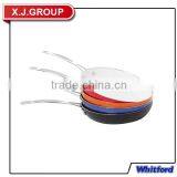 White Ceramic Aluminum Cookware Non-stick Skillet thumbnail-1