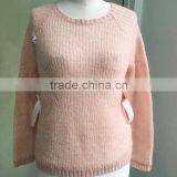 Wholesale wool mohair sweater women knitwear