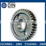 Perfect bevel gears with durable service life on desel engine