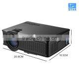 Led Movie Mini Projector SD50 Plus 1500 Lumen Multimedia HDMI VGA SD USB AV For Home Theatre Entertaiment thumbnail-5