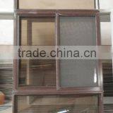 Double Glass Sliding UPVC Plastic Vinyl Window