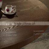 no Folded Solid Wood Round Dining Table With 6chairs thumbnail-4