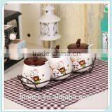 Ceramic Cookware Sets in Spices Canister Set Design for Salt and Pepper and Sugar thumbnail-4