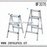 "A" model Aluminium Step Ladder with Tool Shelf