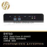 Factory Price Intel Mini pc I7-5500U Small pc Embedded pc thumbnail-1