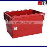 Plastic Storage Tote With Bars