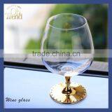Wholesale Clear Fancy Giant Glassware Manufacturer Short Bottomwine Glass Drinking Glass for Party thumbnail-1