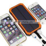 12000mah Solar Power Bank With Flashlight thumbnail-2