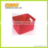 Rectangle Plastic Storage Basket Without Lid thumbnail-1