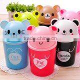 New Design Destop Trash Can /stationary Storge Bucket /Table Top Acrylic/plastic thumbnail-1