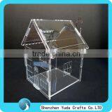 Acrylic Designer House Money Box High Quality Coin Money Box Design Donation Box thumbnail-1