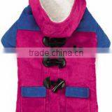 Best Selling Custom Logo Corduroy Dog Jacket Pink Clothes Pets Product32 thumbnail-1