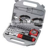 17PCS Tools Sets 4.5'' Diagonal Plier 1/4'' Dr.sockets Bits 1/4''*3'' Extention Bar thumbnail-1