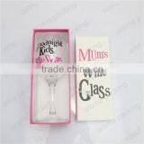 Luxury Glass Wine Cup Wtth Customer Logo and Packing thumbnail-2