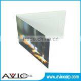 1300 MAh LCD 7 Inch Video Brochure Card Custom Greeting Card Printing thumbnail-2