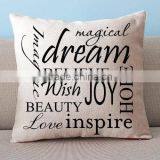 Cushion Cotton Linen Square Pillow Case Covers thumbnail-1