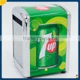 Customized Printing Metal Napkin Holder / Tissue Box/ Custom Napkin dispenser
