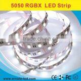 Factory price with good quality ! RGBW 4 in 1 led strip ,smd 5050 led strip ,RGBW changable color for Christmas decoration