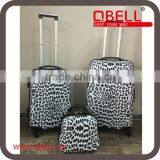 ABS+PC Luggage Trolley Suitcase With Vanity Case,360 Degree Wheel,promotion Style,leopark Printing thumbnail-1