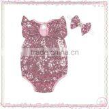 Wholesale Price Sequin Romper for Baby Girl Boutique Clothing From Kapu Craft thumbnail-6