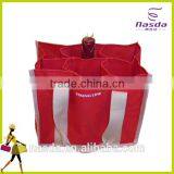 High Quality 6 Bottle Wine Bag,wholesale Wine Bag for Promotional,non Woven Wine Bag in Box Wine Cooler thumbnail-1