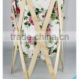 Good Quality Foldable Canvas Laundry Basket With Handles thumbnail-1