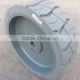 Aerial Work Platform Genie Haulotte Upright Snorkel Mobile Scissor Lift Solid Tire Wheel 15x5 thumbnail-5