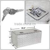 36" Aluminum Truck Tool Box, Pickup Underbody Toolbox, Underbed Storage Toolbox thumbnail-5