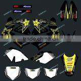 DST0006 TEAM GRAPHICS&BACKGROUNDS DECALS Stickers FOR SUZUKI DRZ400 DRZ 400 2001- 2005 2006 2007 2008 2009 2010 2011 2012 thumbnail-1