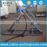 SIPZ-7H Hydraulic Drum Stands Cable Drum Jacks With Hydraulic Motor thumbnail-1