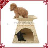 S&D Plastic 100& Hand Woven Waterproof Indoor and Outdoor Water Proof Eco-friendly Luxury Dog Bed thumbnail-2