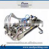 10-300ml Double Heads Pneumatic Shampoo Cream Honey Filling Machine
