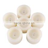 Set of 6 Battery Powered LED Tealight Candles Votive Flameless Candles With Timer Function Unscented Romantic Light for Wedding thumbnail-6