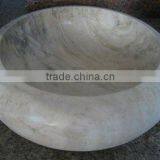 White Onyx Basin--beautiful Shape thumbnail-1