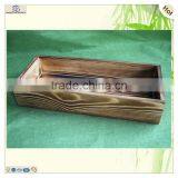 Sale Large Colored Pine Rectangle Wooden Food Crates thumbnail-2