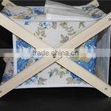 Eco-friend Wood Foldable Magazine Rack Wholesale thumbnail-4