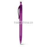 Most Hot Plastic Transparent Plastic Ball Pen for Office Use thumbnail-5