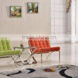 Fabric Barcelona Chair Home Furniture BY0402 thumbnail-1