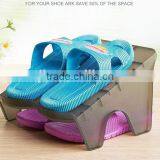 Multi-Function Double Layer Plastic Shoe Rack thumbnail-2