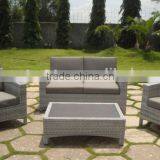 Oudoor Flat PE Rattan Sofa Set