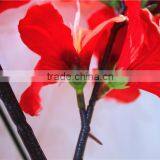 Home Garden Creepers Decoration 110cm Height Rosy Artificial Pink Child Spend Flowers Making EZZH04 2210 thumbnail-1