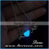 Hot Selling Women Jewelry Luminous Love Style Glowing Heart Necklace thumbnail-5