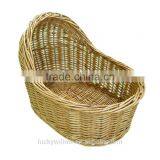 Wicker Baby Shower Basket Gift Storage Display Basket thumbnail-1
