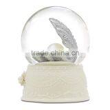 Snowglobes for Birthday Present Pearl in Oyster Shell Gift Snow Globes thumbnail-2