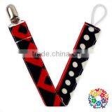 New Arrival Baby Boys Cheap Pacifier Clips Teething Sooner Holder Cotton Pacifier Holder Clip thumbnail-5