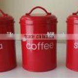 Round Metal Biscuit Jar thumbnail-5