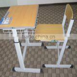 School Furniture Single Desk and Chair Executive Office Table Design Metal Workshop Table thumbnail-6