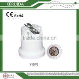 E40 Ceramic Porcelain Screw Cap Lamp Holder With Bracket thumbnail-1